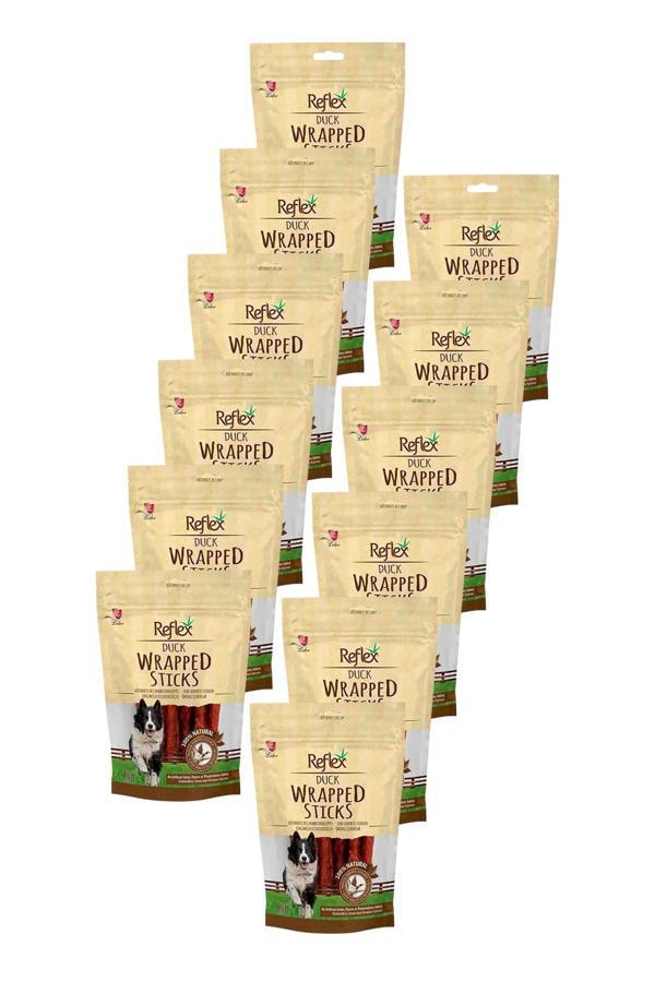 Wrapped Sticks Ördekli Köpek Ödül Çubukları 80gr Onikili Paket - Image 1