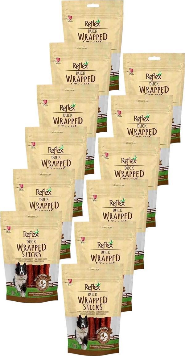 Wrapped Sticks Ördekli Köpek Ödül Çubukları 80gr Onikili Paket - Image 1