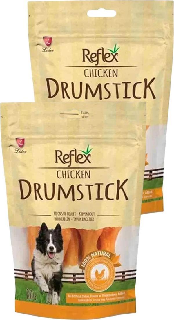Drumstick Tavuk Baget Köpek Ödül Maması 80gr İkili Paket - Image 1