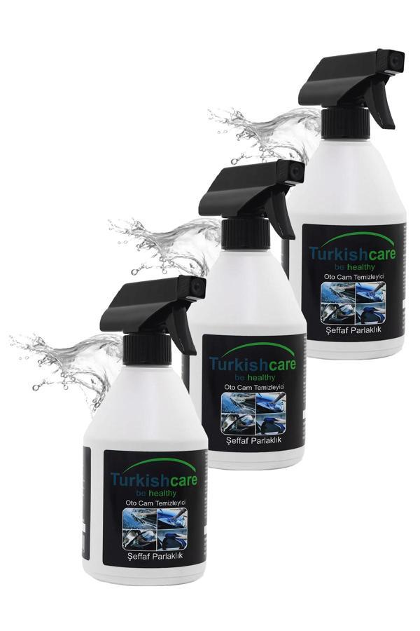 Oto Cam Temizleyici 500 Ml. Üçlü Set - Image 1