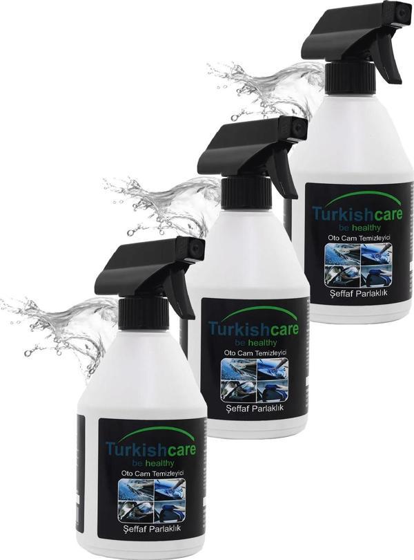 Oto Cam Temizleyici 500 Ml. Üçlü Set - Image 1