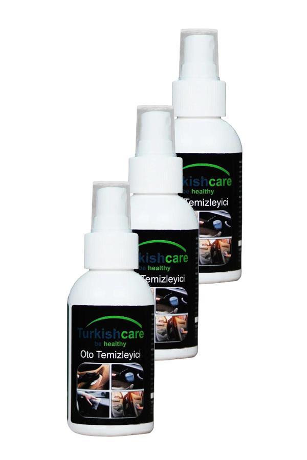 Araç İçi Temizleyici Çok Amaçlı Sprey 100 Ml. Üçlü Set - Image 1