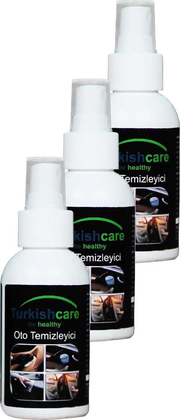 Araç İçi Temizleyici Çok Amaçlı Sprey 100 Ml. Üçlü Set - Image 1