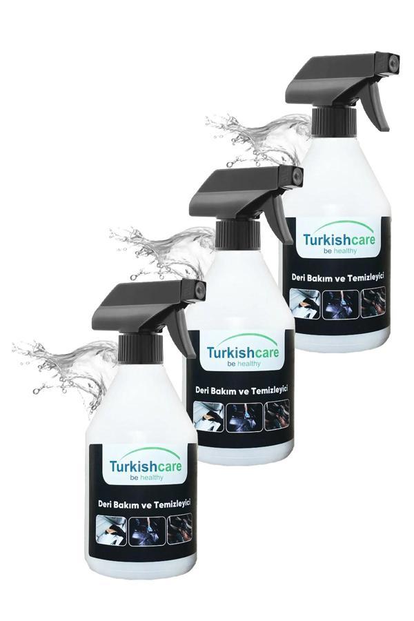 Deri Bakım Ve Temizlik Spreyi 500 Ml. Üçlü Set - Image 1