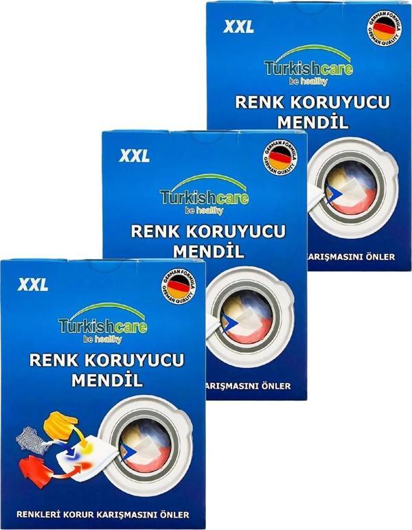 Renk Koruyucu Çamaşırlar için 12'li Mendil Üçlü Set - Image 1