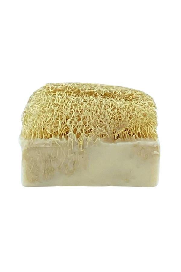 Doğal Kabak Lifli Kaymaklı Sabun 120 gr - Image 1