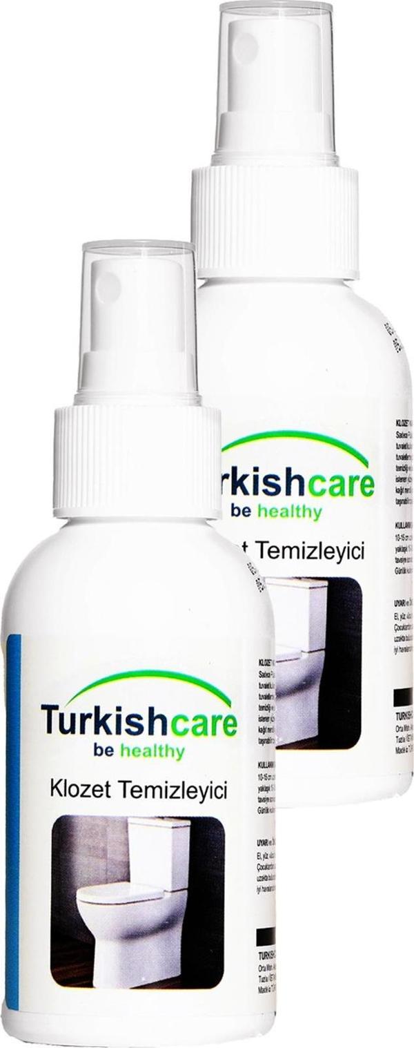Klozet Tuvalet Temizleyici Hijyen Spreyi Seyahat Ve Çanta Boyu 100 Ml. İkili Set - Image 1