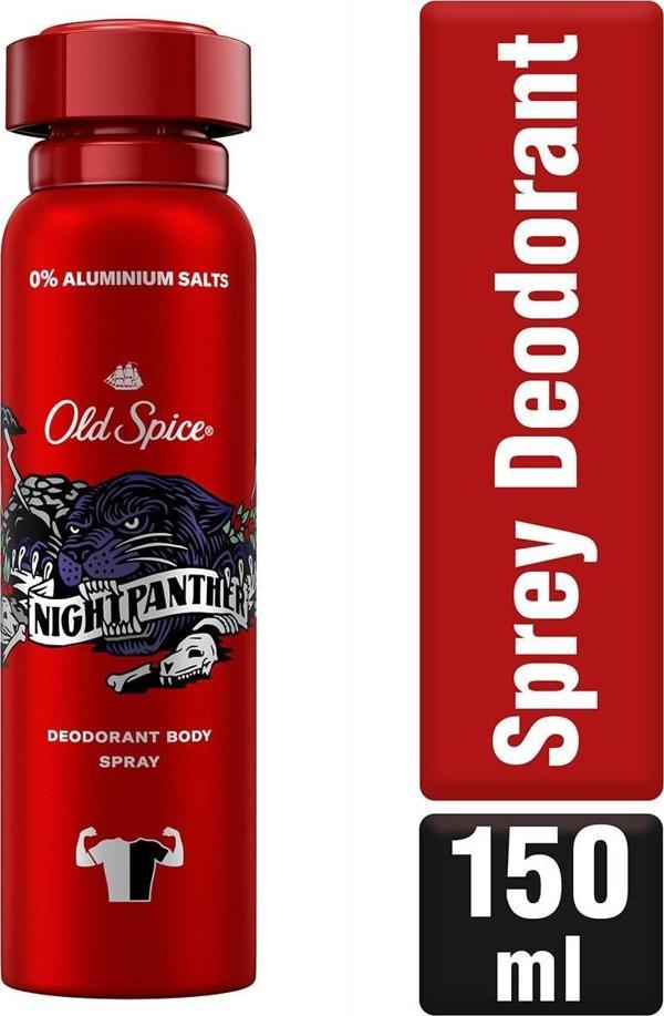 Old Spice Night Panther Deodorant Sprey 150ml - Image 1