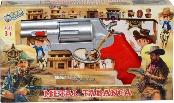 CN2002 Metal Kovboy Tabancası- Halit Can Oyuncak - Image 1