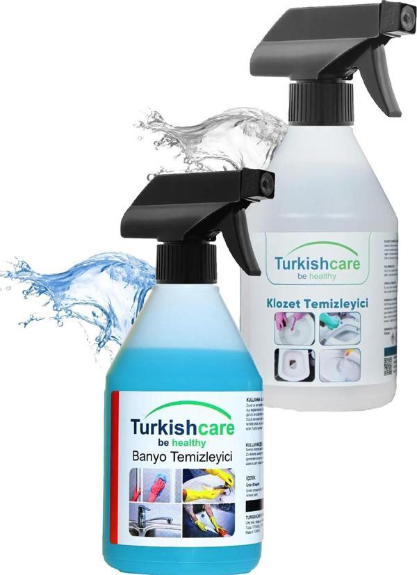 Klozet Temizleme Spreyi ve Banyo Temizlik Spreyi Paketi - Image 1