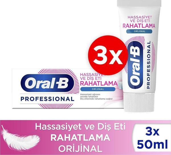 Oral-B Professional Hassasiyet Ve Rahatlama Diş Macunu 50 ml X3 - Image 1