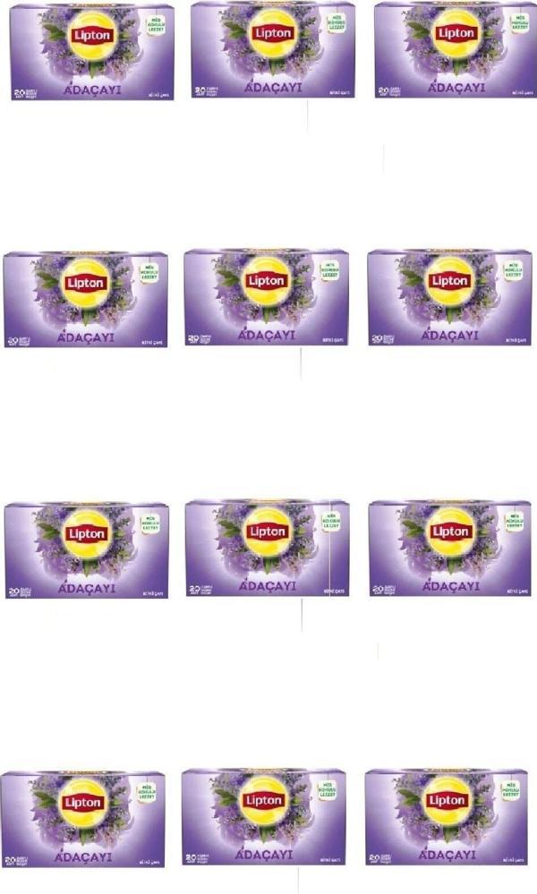 Lipton Bardak Adaçayı Bitki Çayı 20 Poşet 1.5 Gr X 12 Adet - Image 1