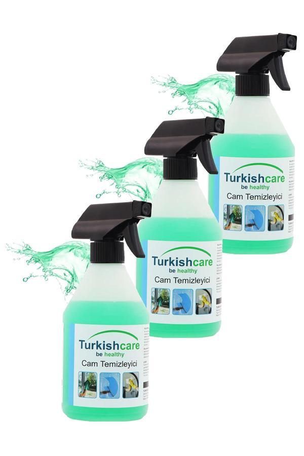 Cam Temizleyici 500 Ml. Üçlü Set - Image 1