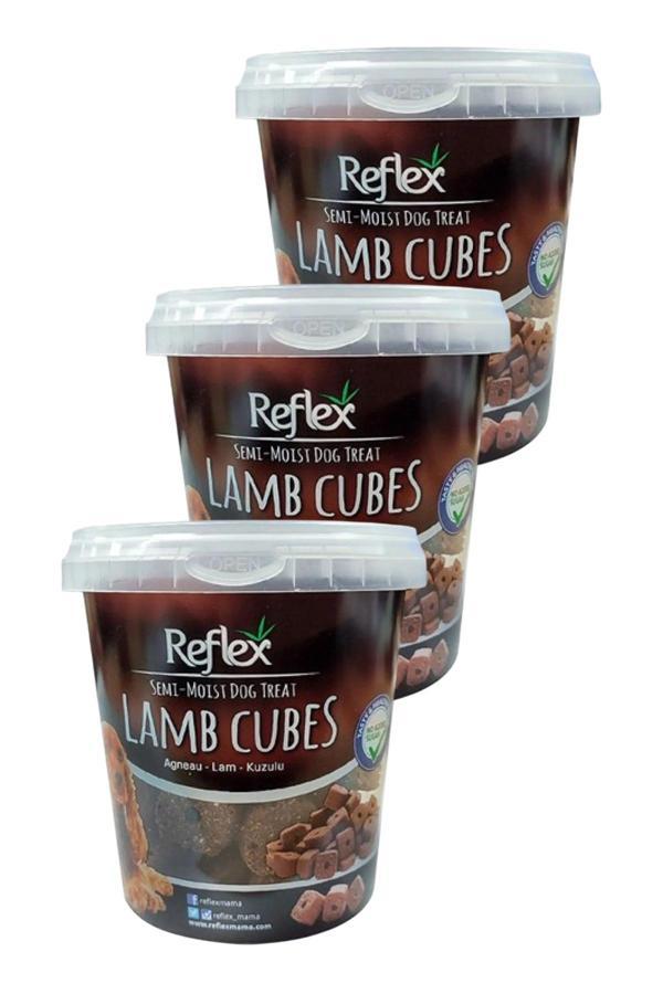 Semi Moist Kuzu Etli Küp Yetişkin Köpek Ödül Maması 500 gr Üçlü Paket - Image 1