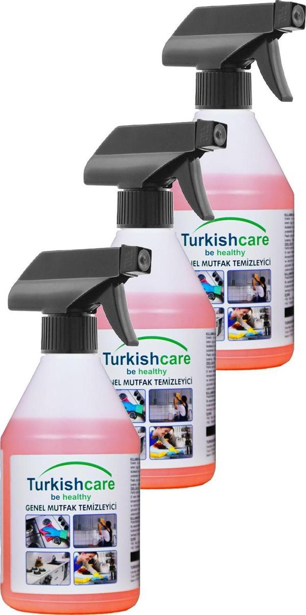 Genel Mutfak Temizleyici Sprey 500 Ml. Üçlü Set - Image 1