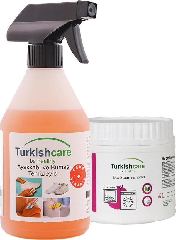 Çok Amaçlı Leke Çıkarıcı Sprey 500ml + Organik Bio Çamaşır Ve Bulaşık Leke Çıkarıcı Toz 500 Gr - Image 1