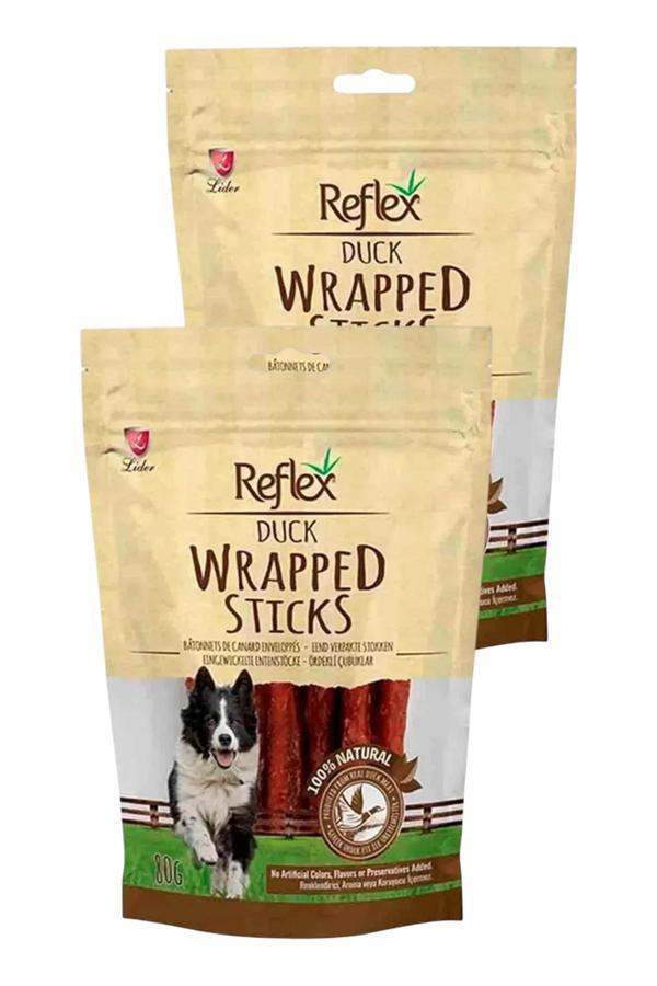 Wrapped Sticks Ördekli Köpek Ödül Çubukları 80gr İkili Paket - Image 1