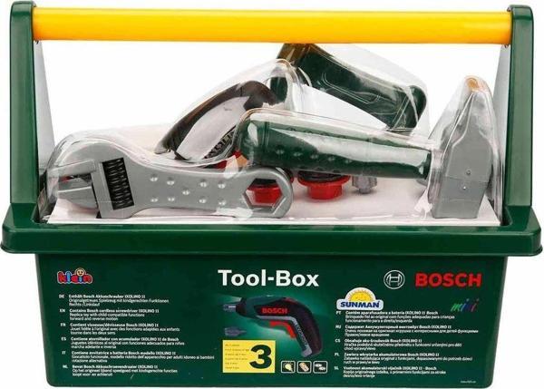 8436 Bosch El Çantalı Oyuncak Tamir Seti 17 Parça - Image 1