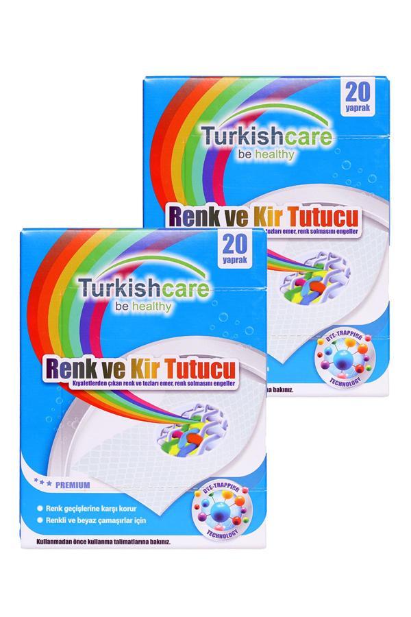 Renk Koruyucu Çamaşırlar için 20'li Mendil İkili Set - Image 1