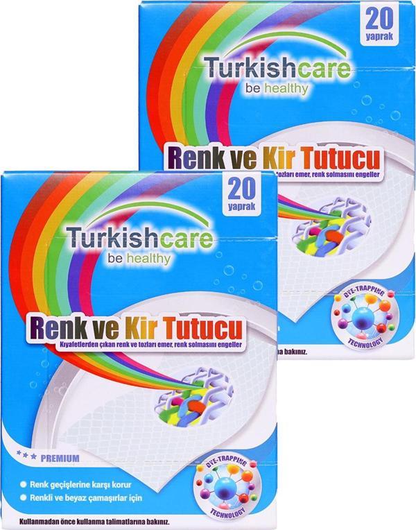 Renk Koruyucu Çamaşırlar için 20'li Mendil İkili Set - Image 1
