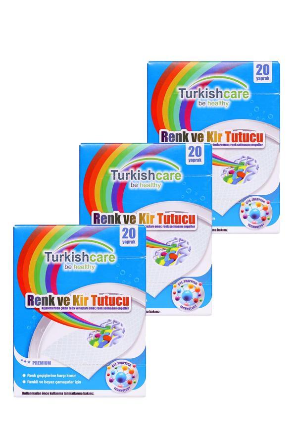 Renk Koruyucu Çamaşırlar için 20'li Mendil Üçlü Set - Image 1