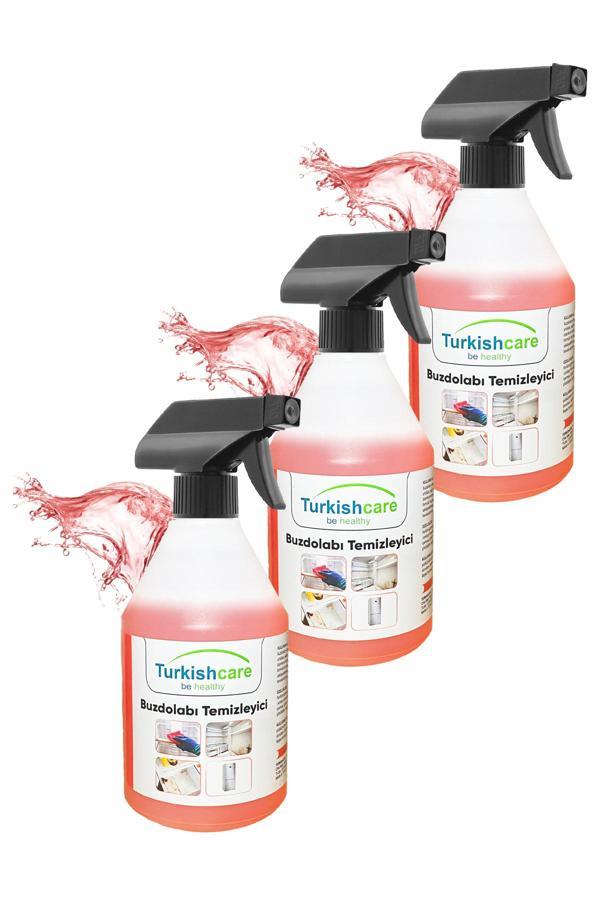 Buzdolabı ve Derin Dondurucu Temizlik Spreyi 500 Ml. Üçlü Set - Image 1