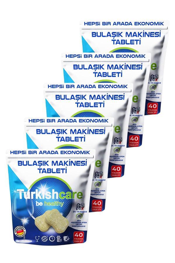 5 Paket Premium Ekonomik Bulaşık Deterjanı 200 Adet - Image 1