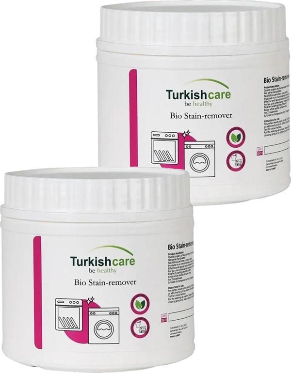 Organik Bio Çamaşır ve Bulaşık Leke Çıkarıcı Toz 500 gr. İkili Set - Image 1