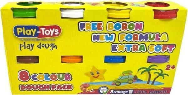 1727 PLAY-TOYS 8X100 GR OYUN HAMURU - Image 1