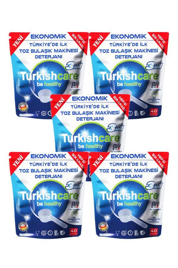 Hepsi Bir Arada Bulaşık Makinesi Deterjanı Toz 40x5 200 Yıkama - Image 1