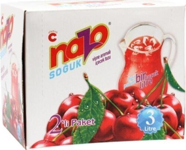 Nazo 24'lü Vişne Aromalı Toz Içecek - Image 1