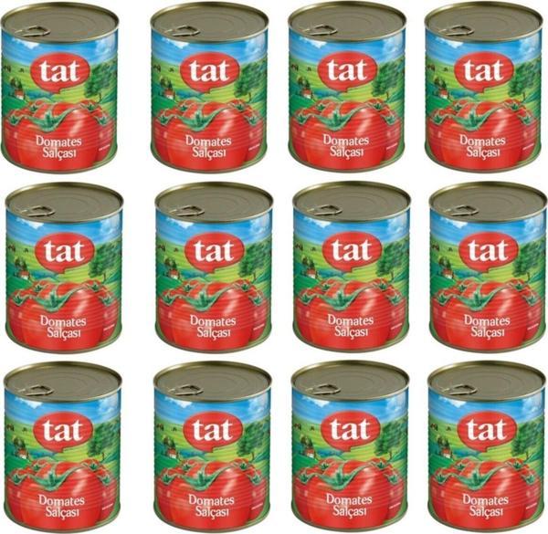 Tat Domates Salçası 830 Gr X 12 Adet - Image 1