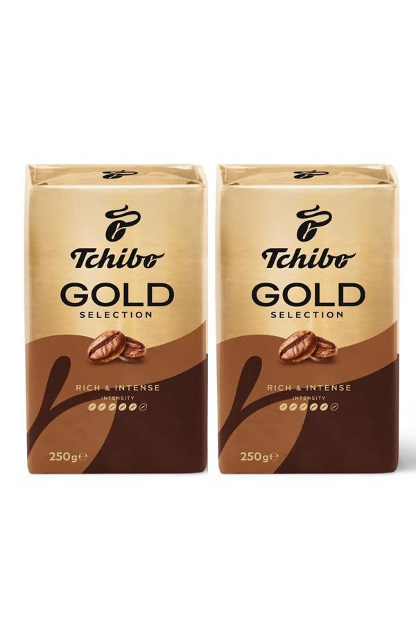 Tchibo Gold Selection Öğütülmüş Filtre Kahve 2 x 250 gr - Image 1