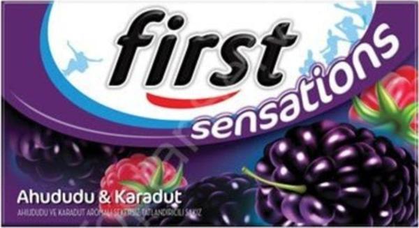 First Sensatıons Ahududu&Karadut Aromalı 27 gr 12 Adet - Image 1