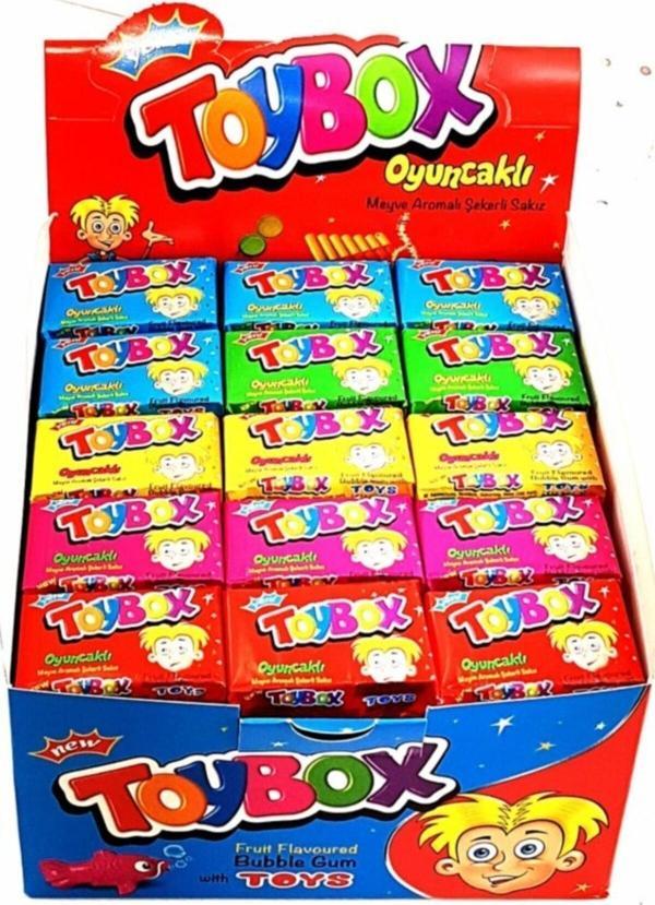 Toybox Sakızlı Oyuncak Kutusu 60 Adet - Image 1
