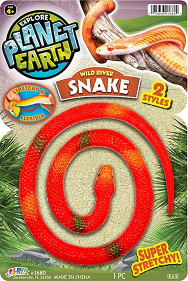 Jaru Kırmızı Renk Süper Esnek Yılan Super Stretchy Snake Planet Earth - Image 1