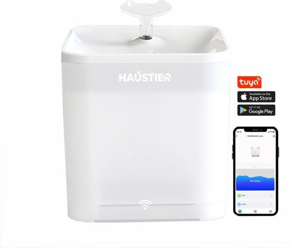 Haustier WF004 Akıllı Kedi Su Sebili Beyaz  - Image 1