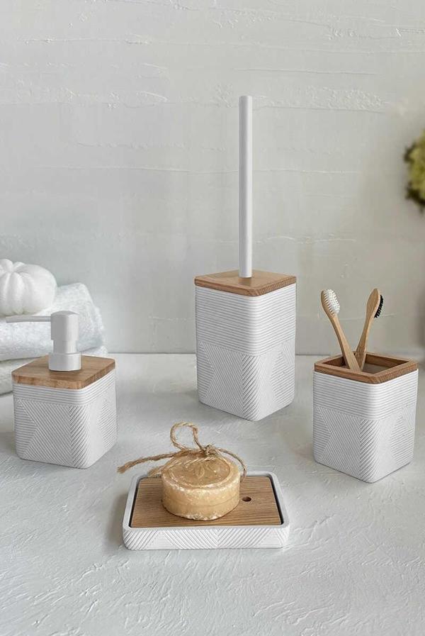 Primanova Madera 4'Lü Banyo Seti - Image 1