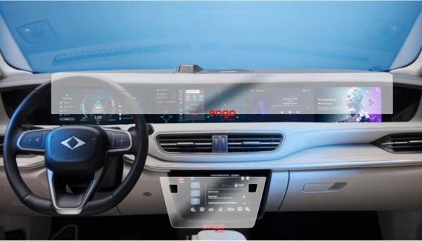 TOGG T10F Mat Ekran Koruyucu Gösterge Bilgi Ve Kumanda Ekran - Image 1