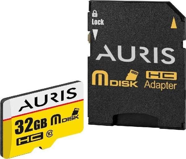 Auris TF01 Micro SD 32GB 4K Ultra HD Adaptörlü Hafıza Kartı - Image 1