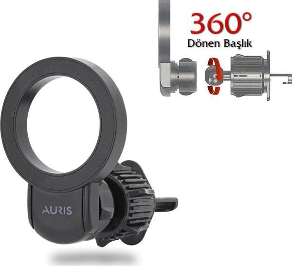 Auris H130 Araç İçi Havalandırma Manyetik Telefon Tutucu - Image 1