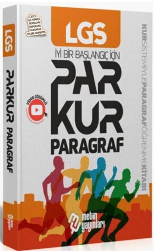 8. Sınıf LGS Paragraf Soru Bankası Parkur Serisi - İş Bankası Kültür Yayınları - Image 1