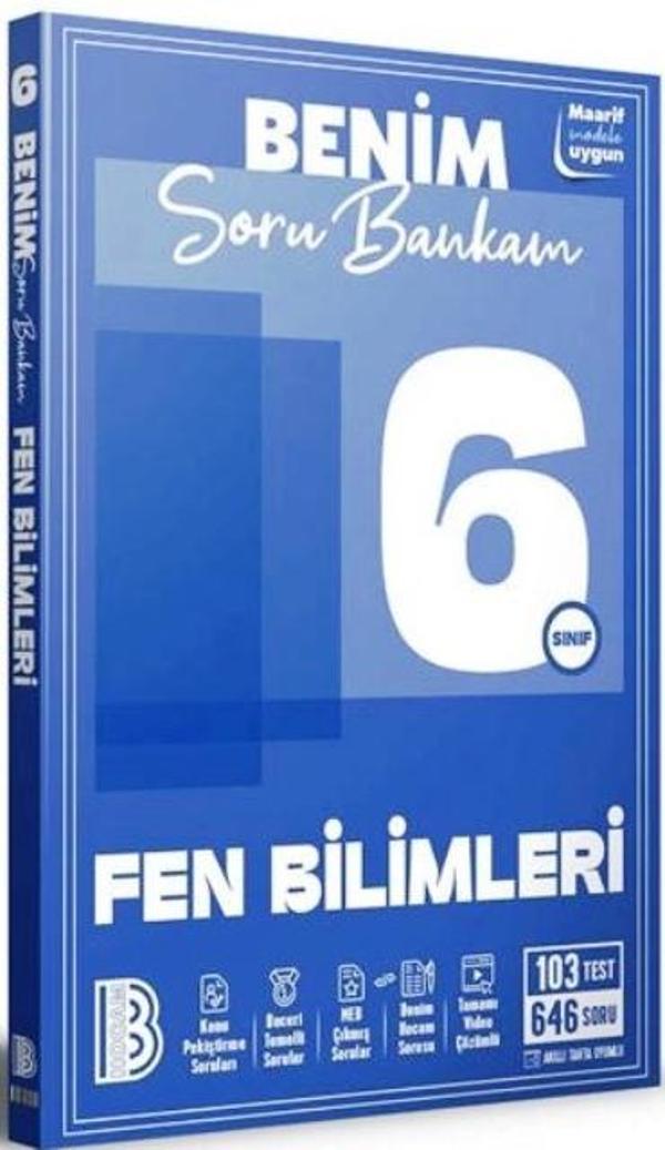 6. Sınıf Fen Bilimleri Soru Bankam - İş Bankası Kültür Yayınları - Image 1