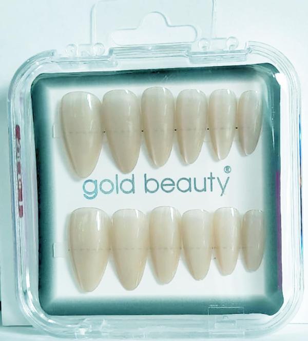 Gold Beauty Kedi Gözü Takma Tırnak 12 li EP-1527 - 29 Kırık Bej - Image 1