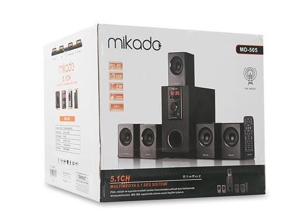 Md-505 5+1 Usb+Sd+Fm Destekli Bluetooth Speaker - Image 1