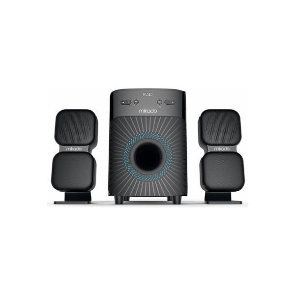 Md-360Bt 2+1 38W Bt-Aux-Usb-Fm-Led Ekran Multimedia Speaker - Image 1