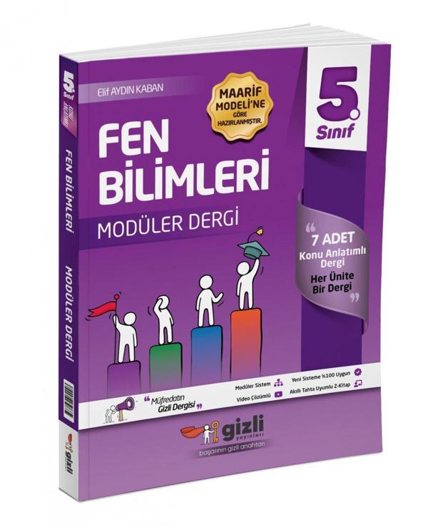 Gizli 5. Sınıf Fen Bilimleri Müfredatın Gizli Dergisi Gizli Yayınları - Gizli Yayınları - Image 1
