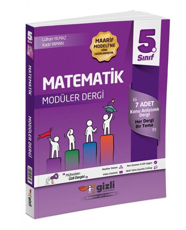Gizli 5. Sınıf Matematik Müfredatın Gizli Dergisi Gizli Yayınları - Gizli Yayınları - Image 1