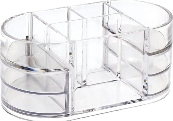 Ops Masa Seti Kalemlik Organizer Şeffaf Masa Üstü Organizer - Image 1