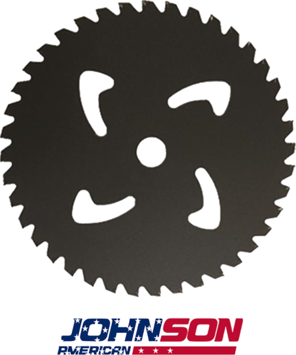 Johnson 255x2.0x25.4mm 40diş Teflon Kaplama Elmas Daire Testere Motorlu Tırpan Çalı Bıçağı - Image 1